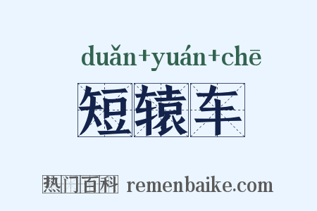 短辕车是什么意思的图片